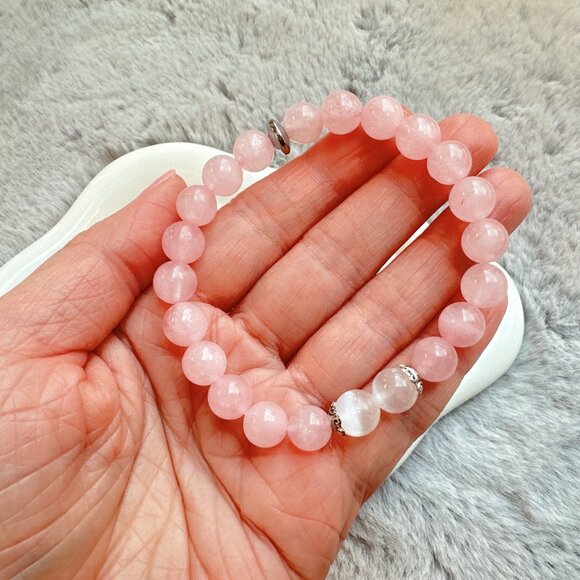New Set of 3 Natural Semi-Precious Stones Bracelets - Picture 7 of 8